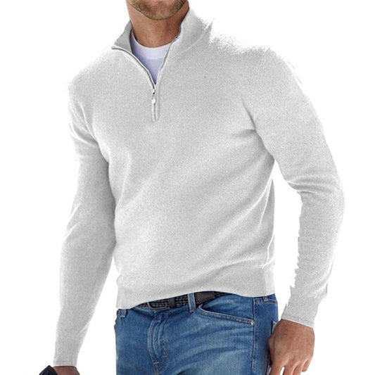 Gabriel - Casual Quarter-Zip Sweater