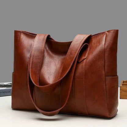 Amie - Retro-Inspired Leather Shoulder Bag for Women