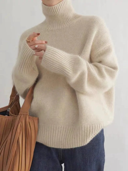 Lissandra - Elegant Cashmere Turtleneck Pullover