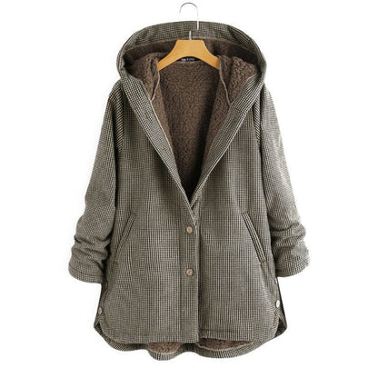 Erin - Stylish and Comfortable Hooded Winter Jacket