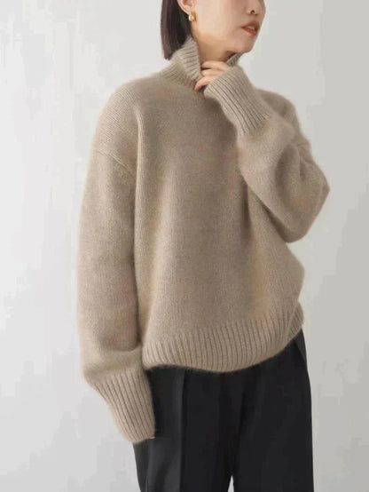 Lissandra - Elegant Cashmere Turtleneck Pullover