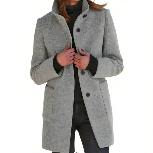 Elsie - Timeless Wool Coat for Women