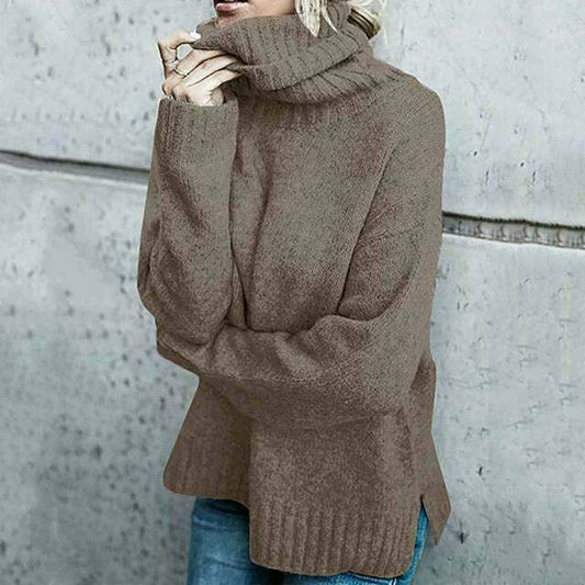 Heidi - Comfortable Oversized Wool Turtleneck Sweater for Women