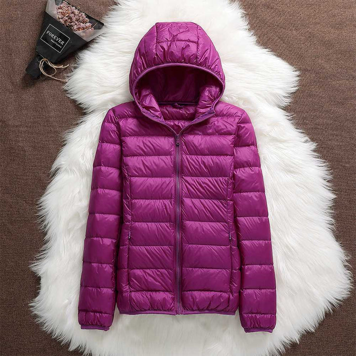 Edna - Cozy Lightweight Jacket with Hood for Women